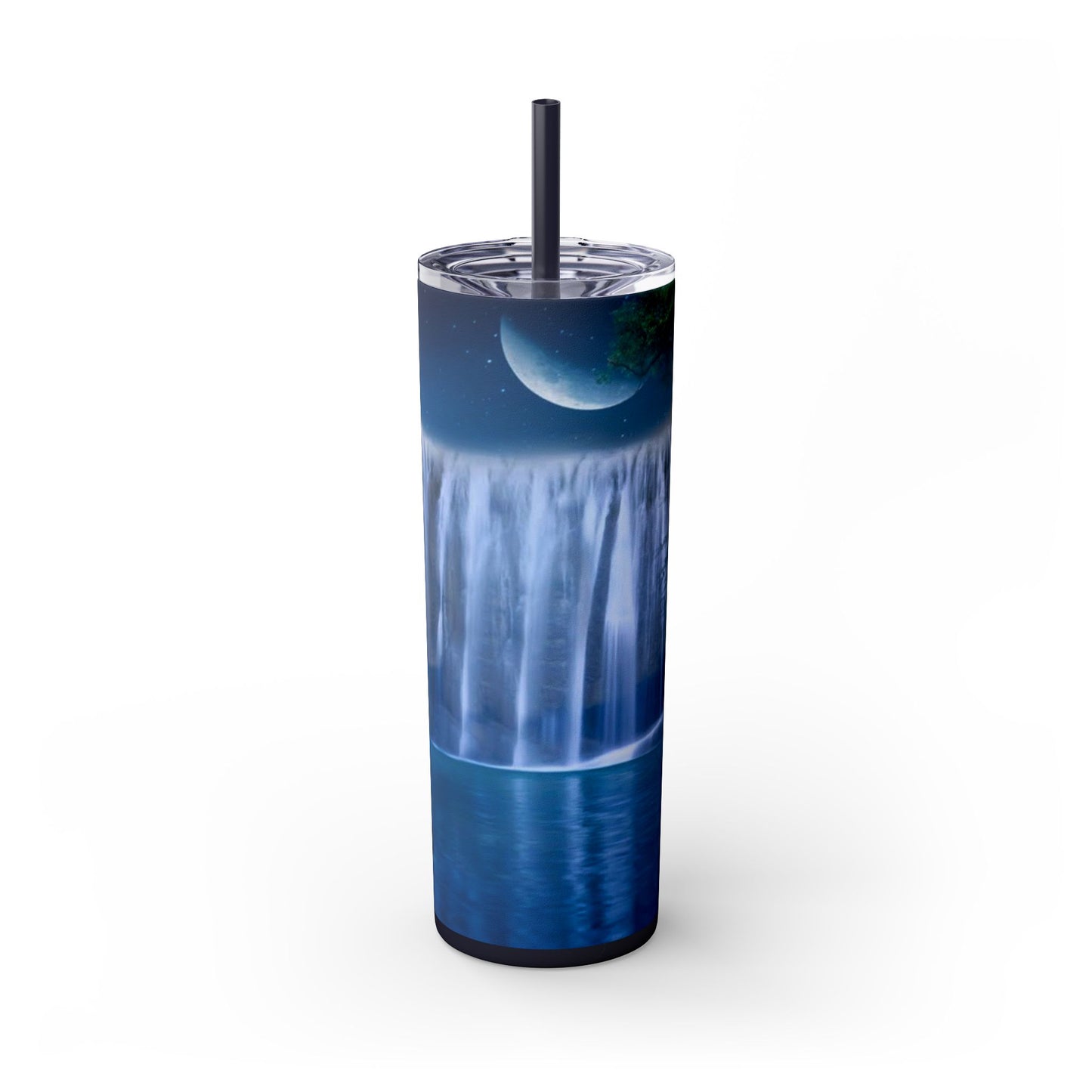Skinny Tumbler with Straw, 20oz