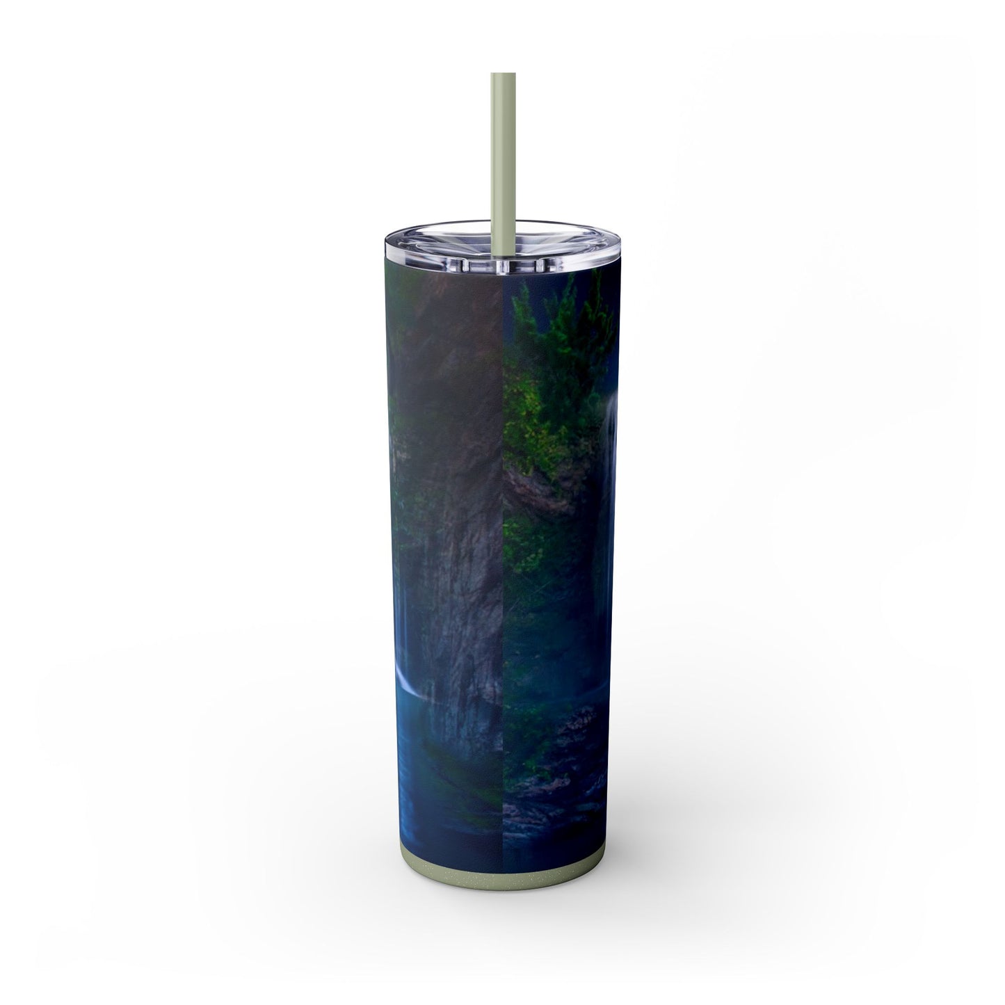 Skinny Tumbler with Straw, 20oz