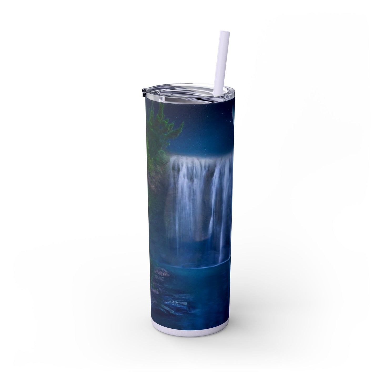 Skinny Tumbler with Straw, 20oz