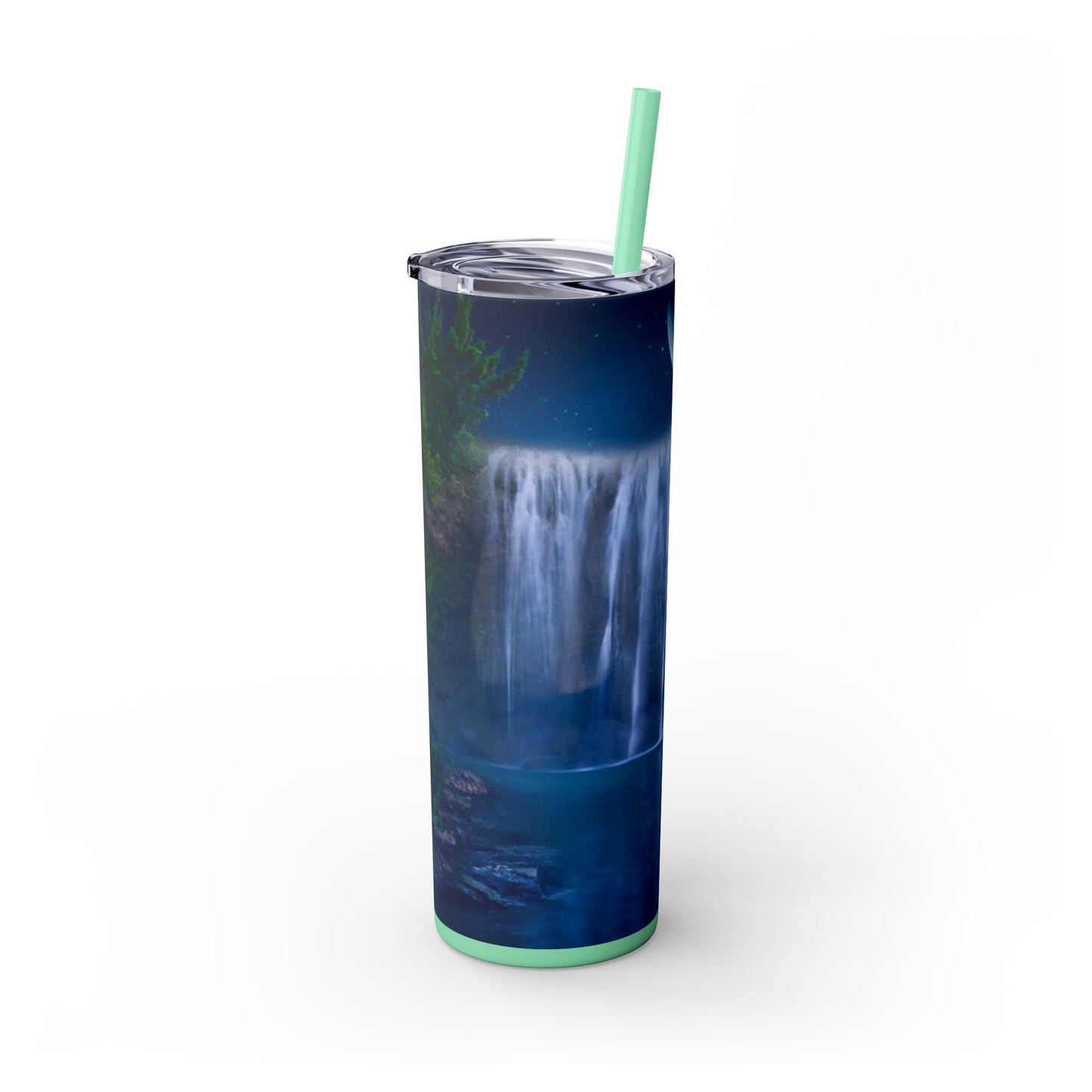 Skinny Tumbler with Straw, 20oz