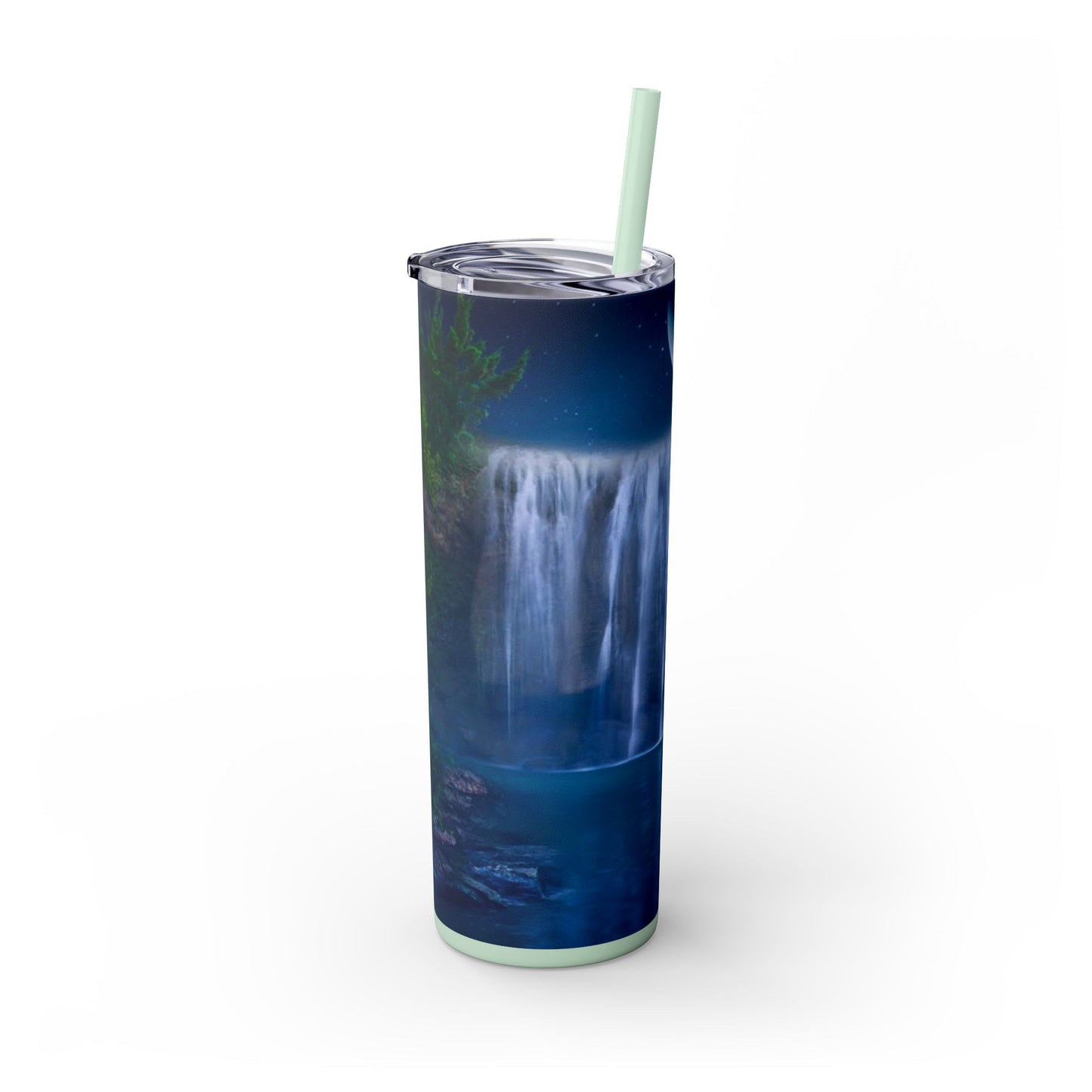 Skinny Tumbler with Straw, 20oz