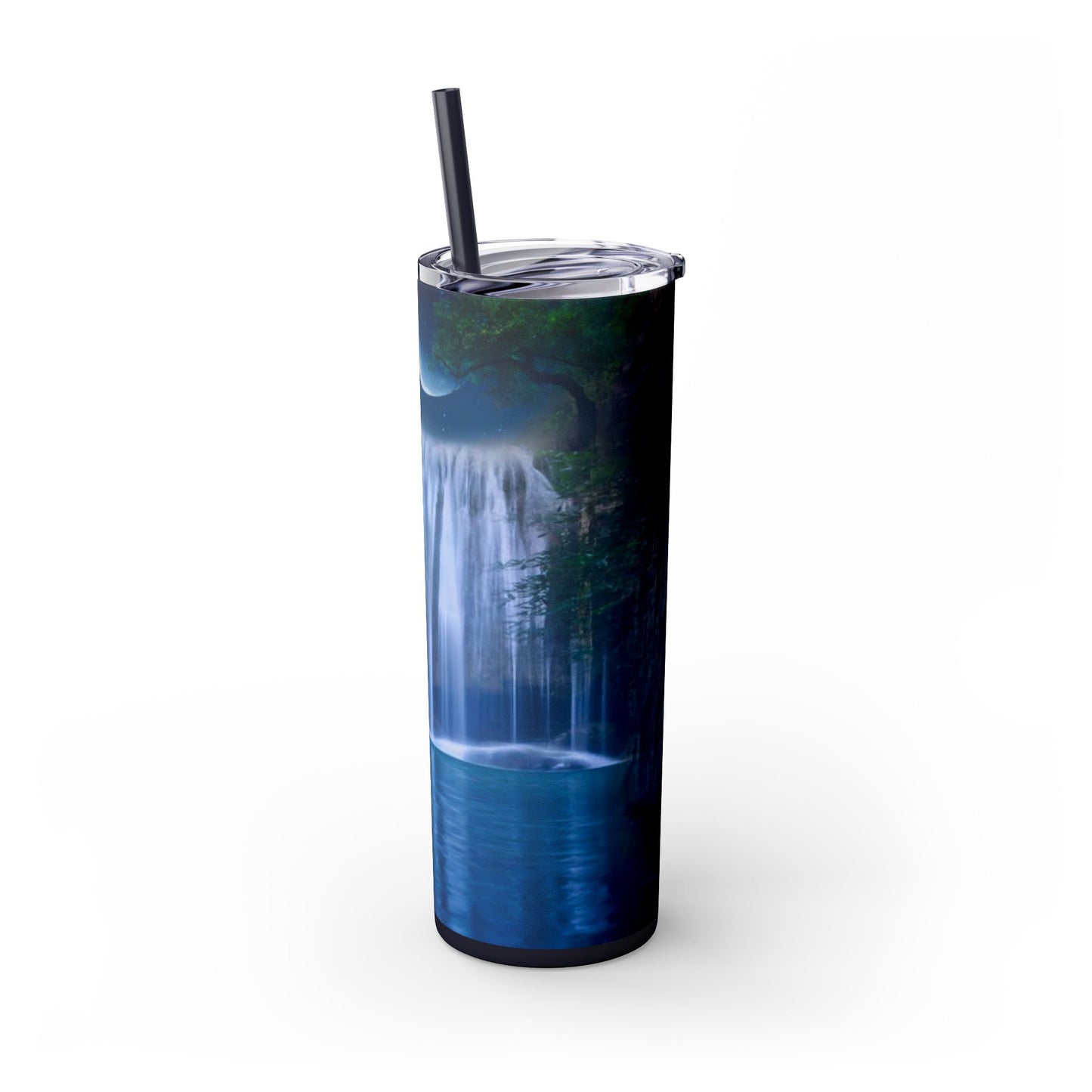 Skinny Tumbler with Straw, 20oz