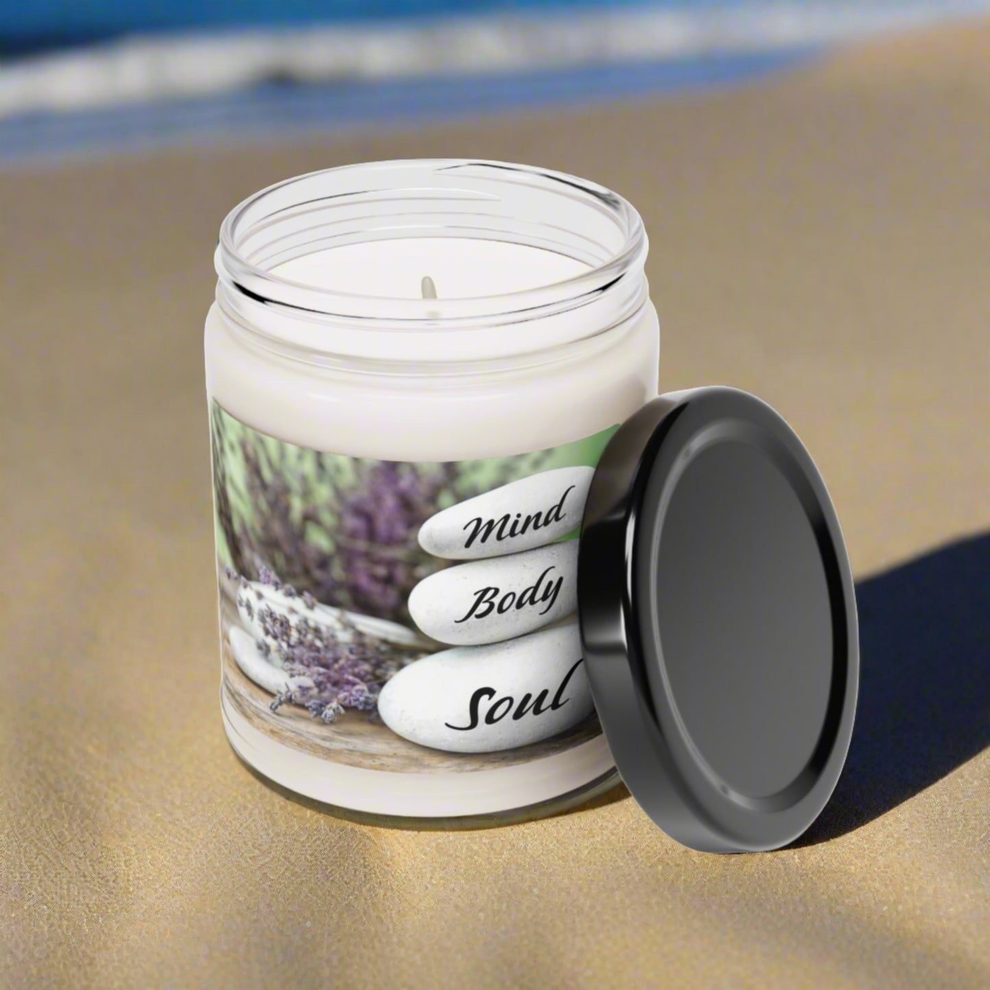Packed with immersive aromas, these scented candles come in 9oz glass jars and are one size (2.8″ × 3.5") (7.1cm × 8.8cm). Made with 100% natural soy wax blend, each candle features a 100% cotton wick .