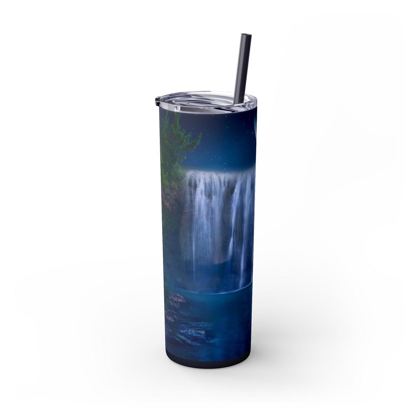 Skinny Tumbler with Straw, 20oz