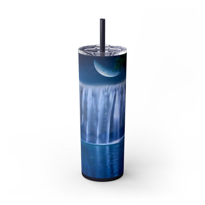 Skinny Tumbler with Straw, 20oz