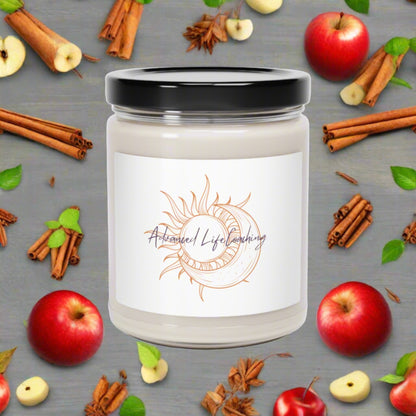 Packed with immersive aromas, these scented candles come in 9oz glass jars and are one size (2.8″ × 3.5") (7.1cm × 8.8cm). Made with 100% natural soy wax blend, each candle features a 100% cotton wick