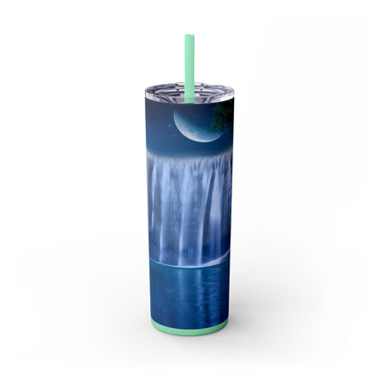 Skinny Tumbler with Straw, 20oz